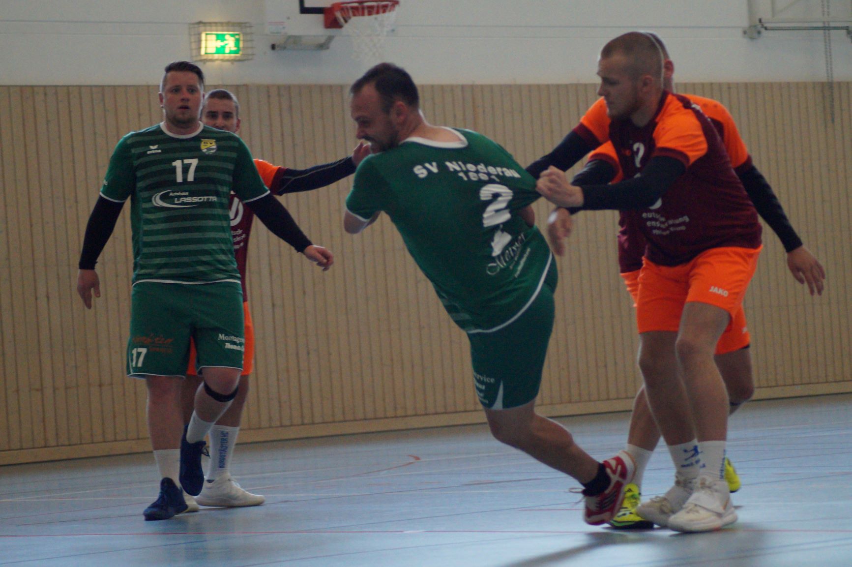 Burgstädter HC – SV Niederau 21:34 (12:18)